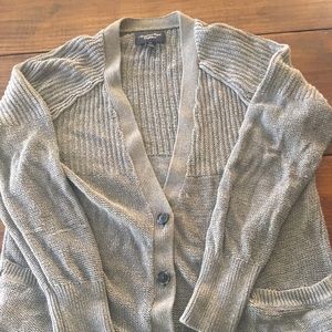 Grey cardigan